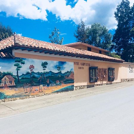 Hosteria Campestre San Fermin Ráquira Exteriör bild