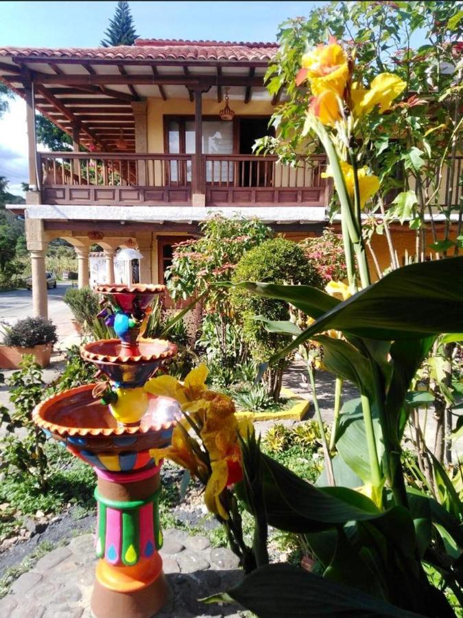 Hosteria Campestre San Fermin Ráquira Exteriör bild