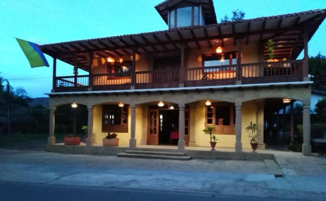 Hosteria Campestre San Fermin Ráquira Exteriör bild