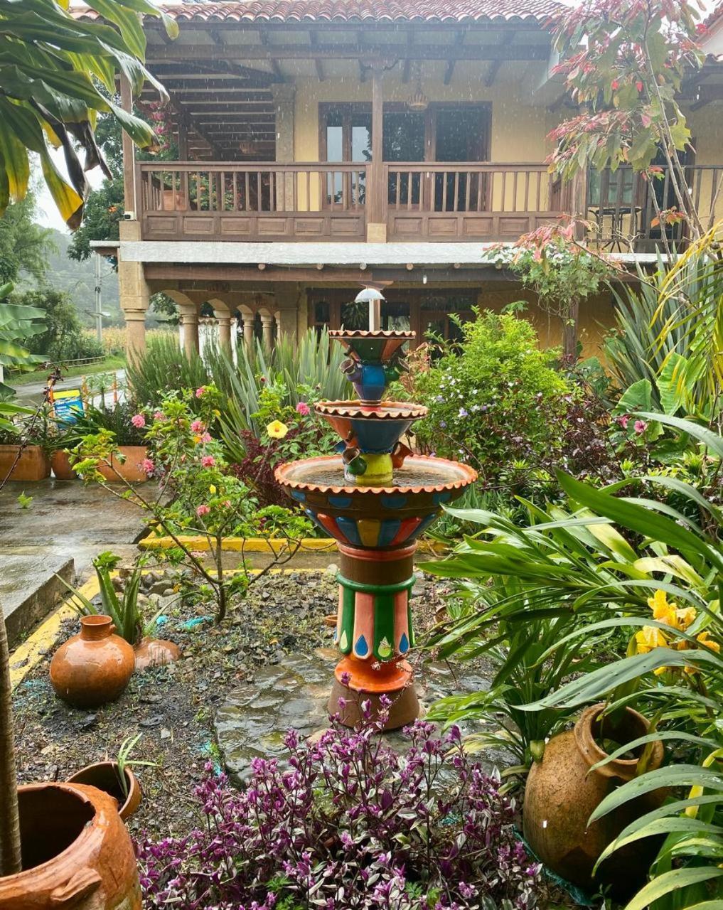 Hosteria Campestre San Fermin Ráquira Exteriör bild